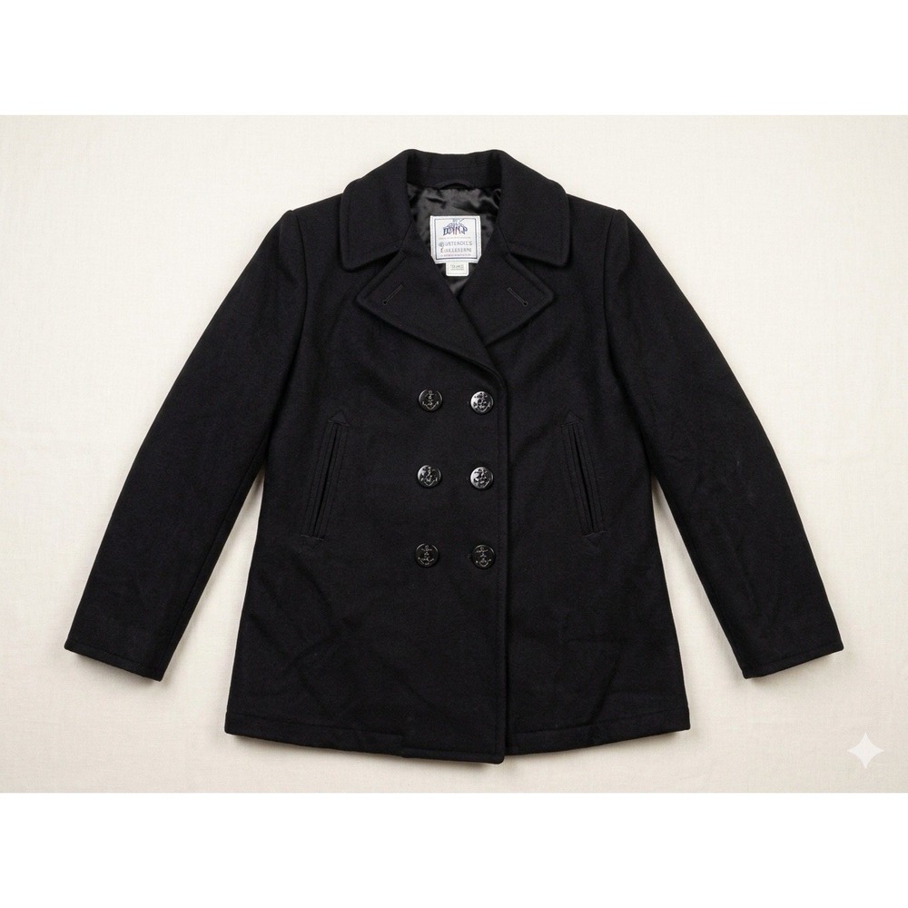 US Navy Peacoat Womens 12L Lakes DSCP Quarterdeck Wool Coat 8410-01-600-7396